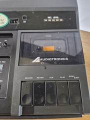 2 Audiotronics Classette 155 S Synchronized Tape Recorder Japan