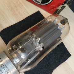 Vintage RCA 8003 Power Radio Rectifier Large Vacuum Tube Non Working Display