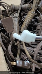 DEFECTIVE 75 VINTAGE NOS BELDEN REPLACEMENT CORD 6 FT BROWN STEREO RADIO G3D