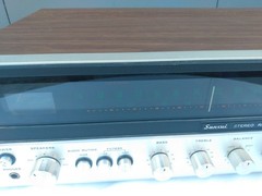 Vintage Sansui 771 Stereo Receiver Powers On with Manual, For Parts