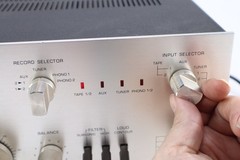 H.H. Scott 460A Integrated Amplifier Sounds Great Working