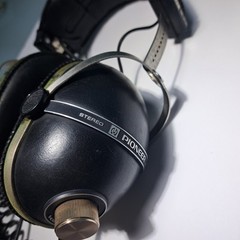 Vintage 70s Pioneer Stereo Headphones SE-405 Japan Untested