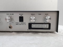 Winston PA Amplifier Cassette Player WA-50 Solid State 3 Channel Vtg 1970s Works