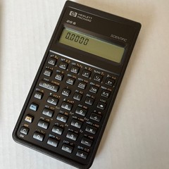 Hewlett Packard HP 20S Scientific Calculator with Slip Case Used Tested Working