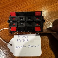 FISHER RS-914A ORIGINAL SPEAKER TERMINAL – VERY GOOD CONDITION