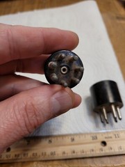 Vintage VACUUM TUBE ADAPTER LOT INCLUDES 9 TO 8 PIN, 7 TO 8 PIN, 8 TO 7 PIN PLUS