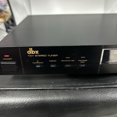 Dbx TX-1 AM/FM TunerRARE Excellent Works Great( See Pics)