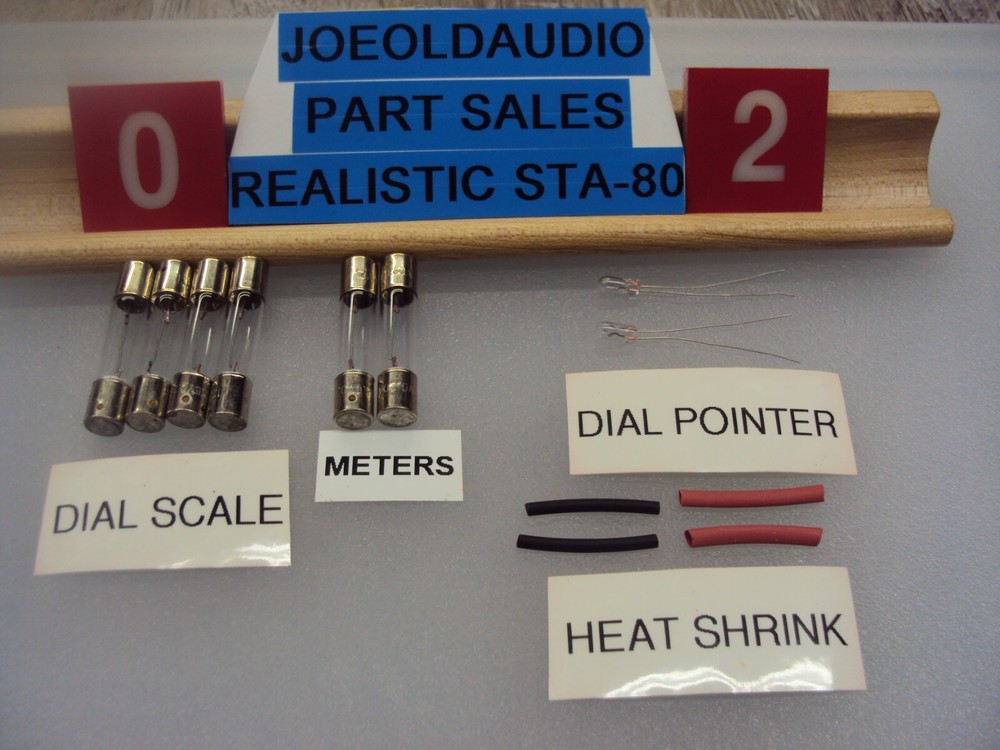 Realistic STA-80 Receiver Replacement (NEW) Lamp Kit. 8 Lamps. Parting Out STA80