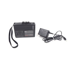 Vtg Sony TCM-S66V Cassette Recorder With AC Power Cable For Parts Or Repair