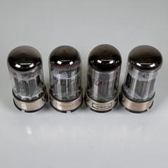 (Set of 4) Vintage Sylvania, Beckman, Raytheon 6080 Vacuum Tubes