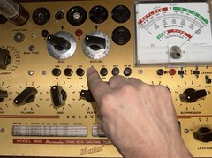 (2) Vintage Amperex “DD” Getter Brown Base EL34 6CA7 Tubes Tested @ NOS