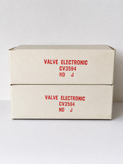 Western Electric 717A VT269 CV3594 Tubes NOS/NIB in Original Box — Matched Pair
