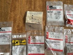 Vintage Estate Electronics Repair Parts Resistors Transistors Capacitor NOS Lot