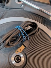 Dual 1226 & 1246 Automatic Turntable Parts Lot w/ United Audio Cabinet Tonebar