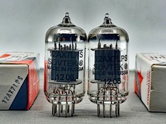 (2) Sovtek 12AX7LPS ECC83 Preamp Tubes Excellent Cond Test NIB Amplitrex