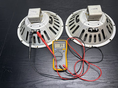 Vintage 1961 Oxford 12JB‑73 Alnico 12″ 4 Ohm Speakers Matched Pair Fender OEM