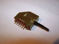 Pioneer SX-1250 SX-750 SX-850 SX-939 Tape Monitor 12 Pin Switch ASK-092