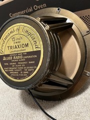 Goodmans 15″Triaxiom Made in England… ( 1 ) Single