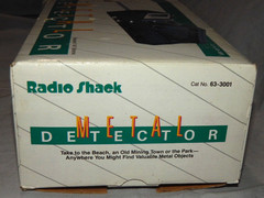 Vintage Radio Shack Deluxe Metal Detector 673-3001