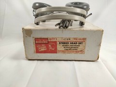 Vintage Audiotex 30-157 Stereo Headphones Original Box