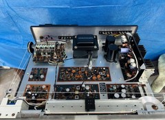 Marantz 2220b Vintage Analog Stereo Tuner Component Silver Face Dial Scale Knobs