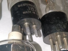 3B28 807 866AX 7410 BRIMAR ELECTRONIC ENTERPRISES SYLVANIA BIG Vacuum Tubes