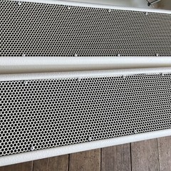 Pair Of Eastern Acoustic Works Commercial Speakers CLA37 Monitor 7×3” White VTG
