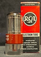 RCA 5691 6SL7 GT TUBE 10,000 HOUR RED BASE RUGGED HI FIDELTY AUDIO NIB