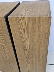 Tested Pair 2 MTX AAL 124 Floor Tower Speakers Vintage Home Audio 12” Drivers