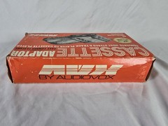Vintage Audiovox Cassette Adaptor for 8 Track Players – In Original Box Untested
