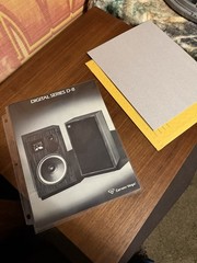 Cerwin Vega Digital Series D-8..Speakers ..1pg. Brochure..Original Print