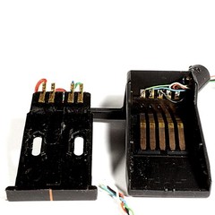 Original Philips 212 312 Headshell & Cartridge Carrier Sled Tonearm Turntable 1