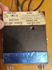 AUDIOVOX FMC-1C FM RADIO converter 12V Japan Parts Repair
