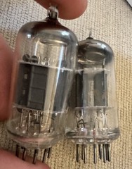 NOS Matched Pair RCA 12AX7A ECC83 12AX7 phono Grade Audio Tubes