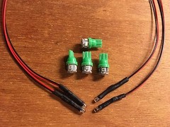 TX-8500,TX-8500II ,TX-6500II,TX-7500,/8V-GREEN LED KIT-TX-9500,TX-9500II/PIONEER