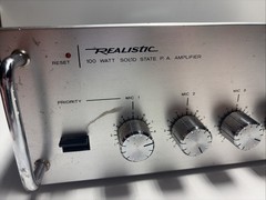 Realistic MPA – 100 Solid State P. A. Amplifier