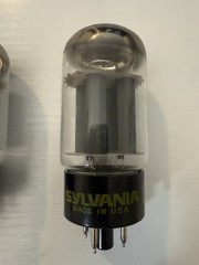 GZ34/5AR4 Sylvania Matched Pair Made in USA