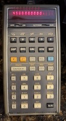 Vintage Hewlett Packard HP-65 Calculator, Case, Guide, Expansions, Power Supply