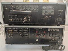JVC JA-S77 integrated AMPLIFIER + JT-V77 Tuner PARTS REPAIR RESTORE *AS/IS* VTG