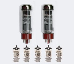 EL34 & 12AX7 / ECC83 Valve kit for JVM205/15 Marshall amplifier and other amps