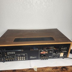 VTG 1970s Pilot Model 2010 Stereo Receiver 8-Track Player Recorder Works – Read