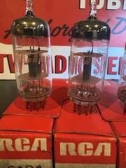 Job Sleeve (5 Tubes) 1976 RCA 6AB4 Grey Plate Tubes Hickok 539C Tested NOS NIB🎧
