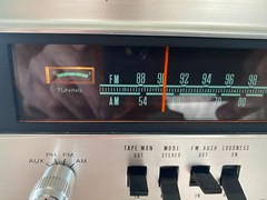 Sherwood S‑7100A Receiver – Recapped, Serviced, Clean Faceplate, Tested