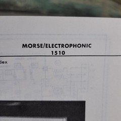 MORSE/ELECTROPHONIC 1510 Stereo Receiver Manual 1977 Photofact Illustrated