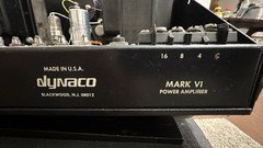 DYNACO Mark-VI Vacuum Tube Power Amplifier, Mono Pair