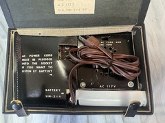 Vintage Japan High Wave DeLuxe Solid State AM Radio Works See Video