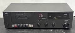NAD 6240 Stereo Cassette Deck Tested And Working – Great Condition W/ Manual