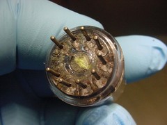 RCA 12AX7 TUBE (circa 1959 square getter TESTED STRONG) ***