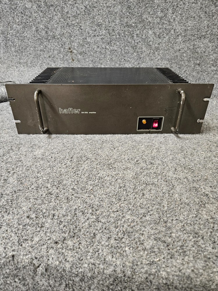 Hafler DH-200 Audiophile Stereo Power Amplifier Tested & Working Great