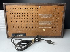 Vintage Sony ICF-9550W AM/FM Radio High Fidelity Sound Wood Case 1970’s Tested